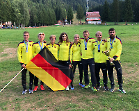 Deutsches 50km WM Team nach der Siegerehrung